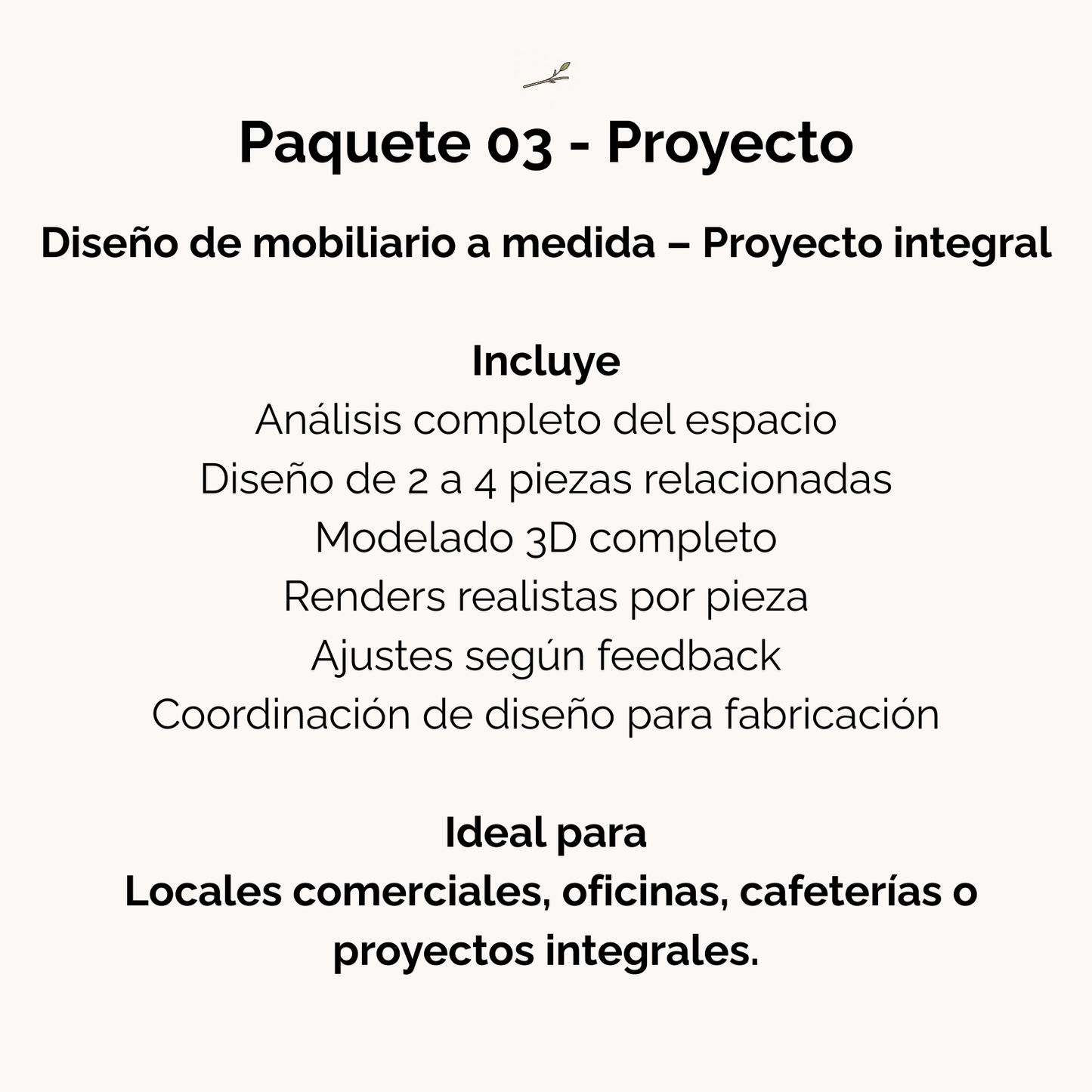 Diseño artesanal de mobiliario en madera a medida