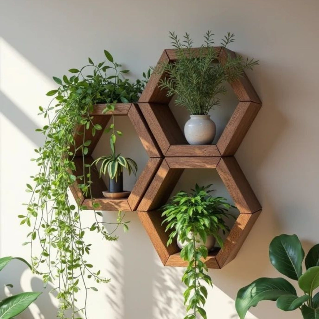 Hexa - Wall Plant Holder