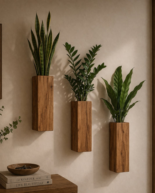 Linea - Marco vertical artesanal para plantas