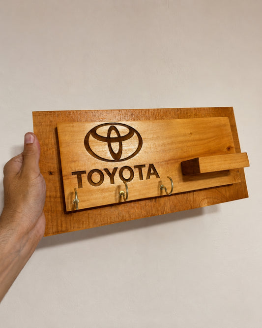 Garage - Organizador artesanal de llaves para amantes de autos