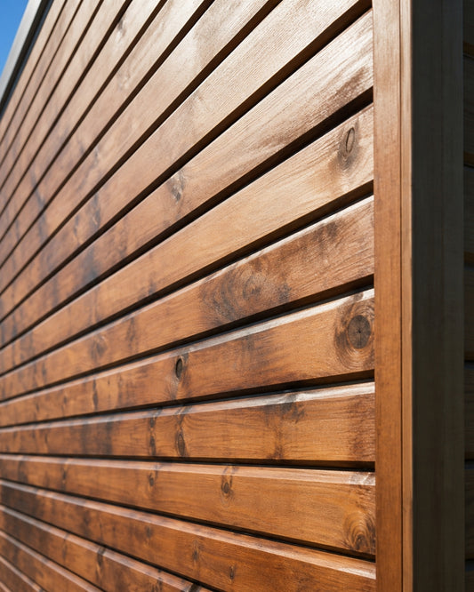 Revestimiento artesanal de madera natural para paredes