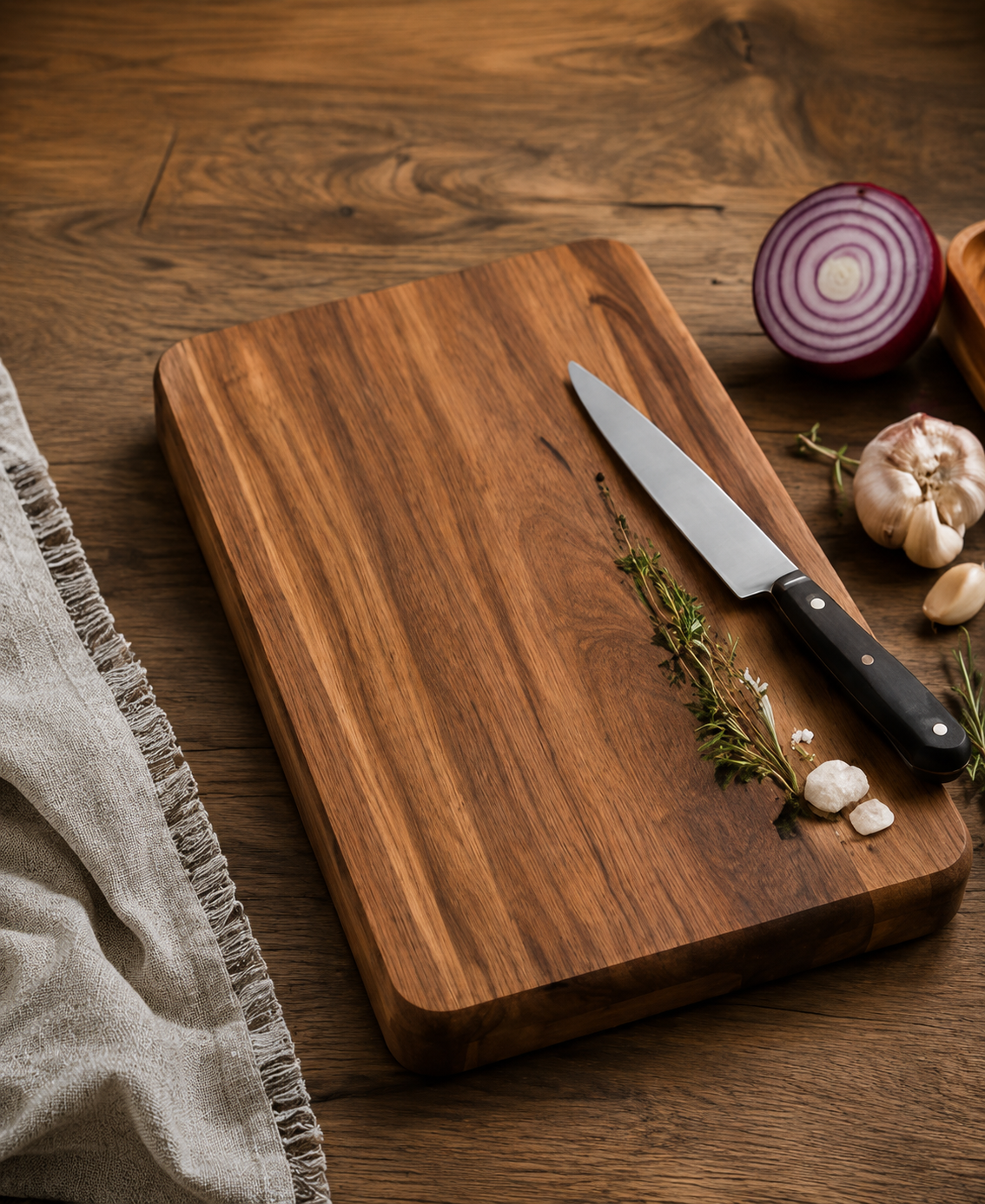 Sierra - Tabla rectangular premium para cocina y preparación diaria