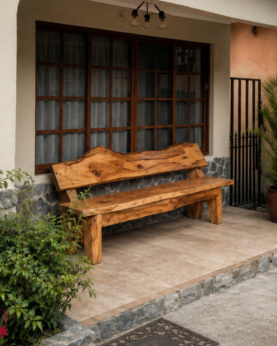 Solid Wood Bench