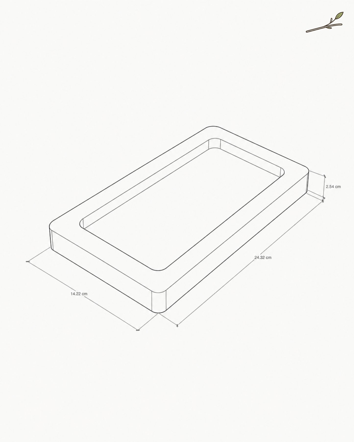 Bandeja de Madera para Servir Café | Coffee Serving Board Artesanal