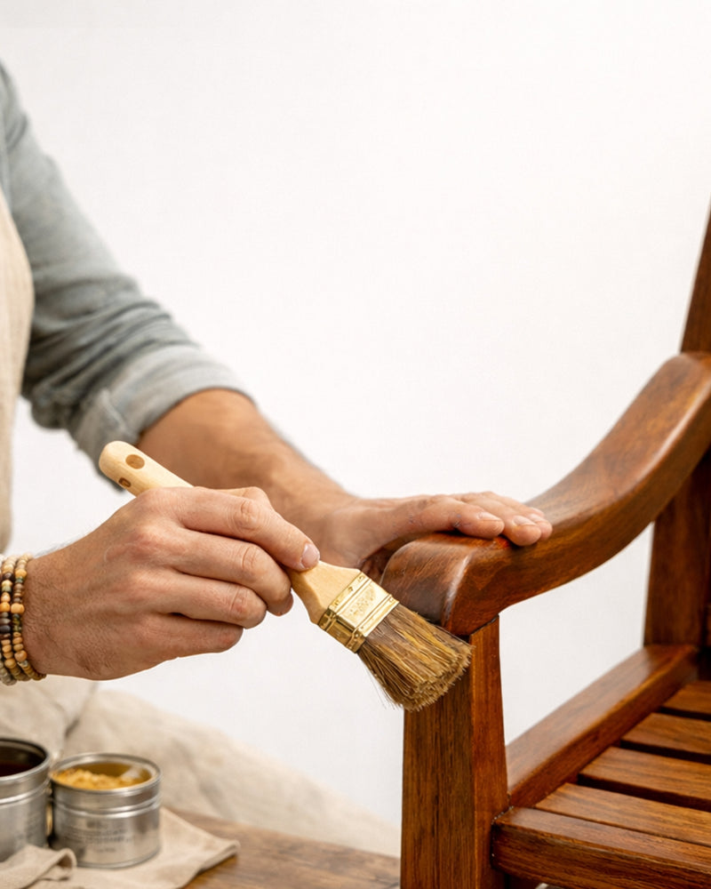 Artisanal restoration and maintenance of wooden furniture