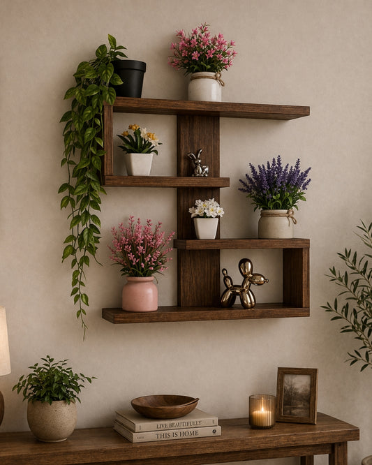 Trama - Mueble exhibidor de pared